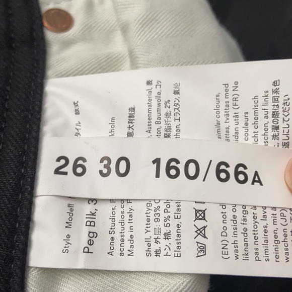 Ance Studios Black skinny jean - Picture 3 of 4